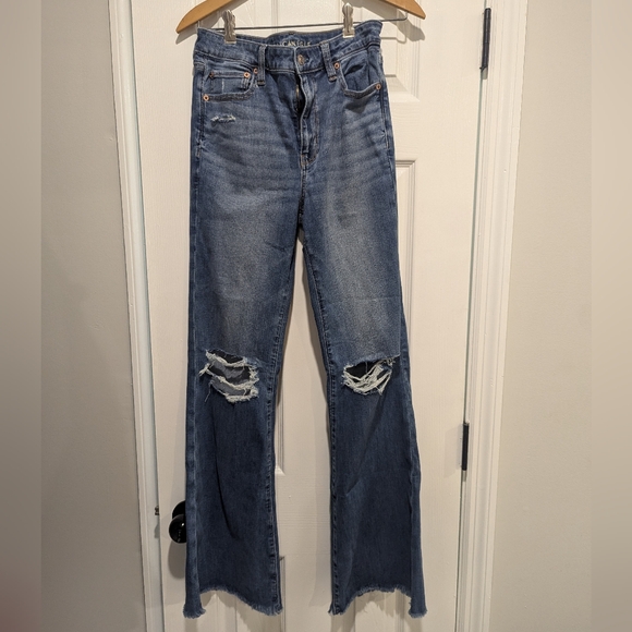 American eagle super high-rise flare jeans - Picture 1 of 1